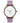 MVMT Purple Leather Dress Watch