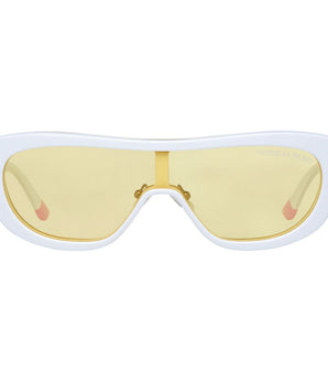 Victoria's Secret White Plastic Sunglasses