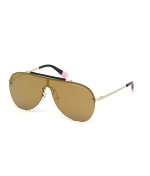 Victoria's Secret Rose Gold Metal Sunglasses
