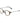 Vuarnet Black Stainless Steel Glasses (Frames)