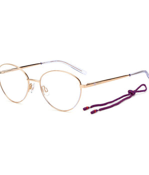 M Missoni Purple Metal Frames