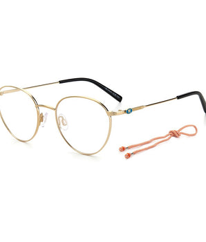 M Missoni Gold Metal Frames