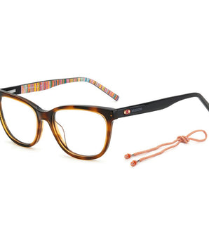 M Missoni Brown Acetate Frames