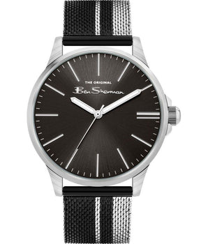 Ben Sherman Black Stainless Steel Watch