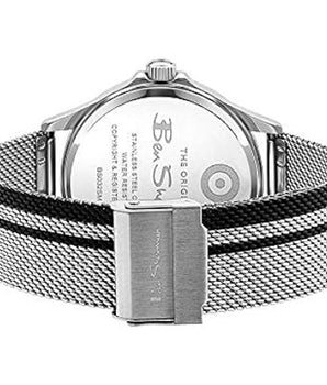 Ben Sherman Gray Stainless Steel Dress Watch