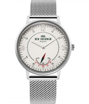 Ben Sherman Silver Stainless Steel Watch
