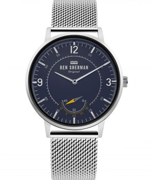 Ben Sherman Silver Stainless Steel Watch