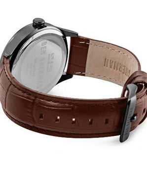 Ben Sherman Brown Leather Dress Watch