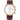 Ben Sherman Brown Leather Dress Watch