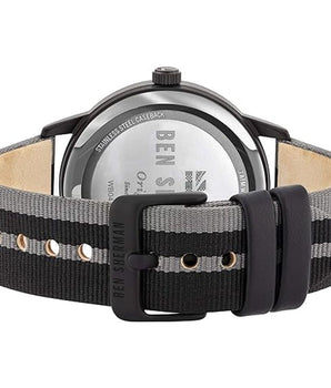Ben Sherman Gray Fabric Bracelet Watch
