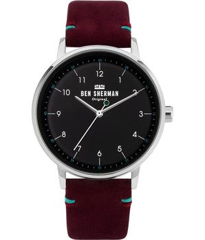 Ben Sherman Red Fabric Watch
