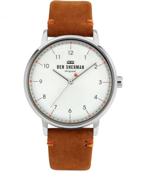Ben Sherman Brown Fabric Dress Watch