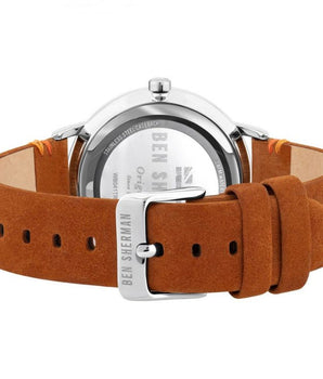 Ben Sherman Brown Fabric Dress Watch