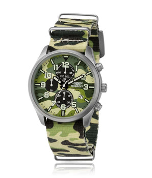 Bobroff Army Nylon Sport Watch