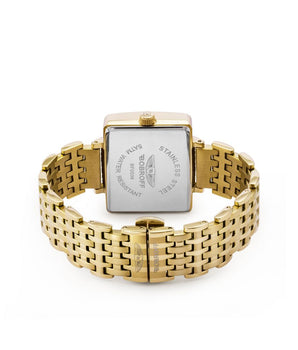 Bobroff Gold Stainless Steel Dress Watch