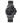 Bobroff Black Stainless Steel Dress Watch