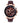 Bobroff Brown Leather Dress Watch