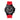 Bobroff Red Rubber Sport Watch