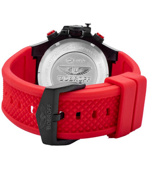 Bobroff Multicolor Rubber Sport Watch