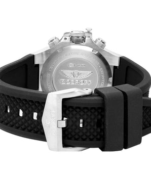 Bobroff Black Rubber Sport Watch