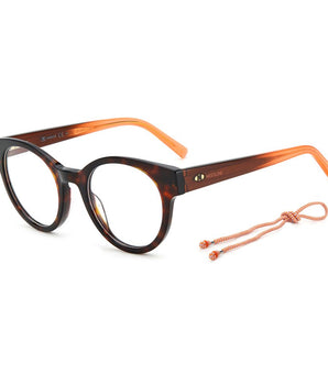 M Missoni Brown Acetate Frames