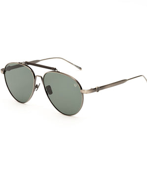 Belstaff Gray Stainless Steel Sunglasses
