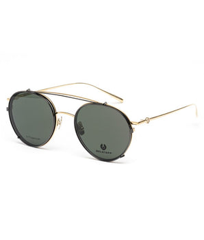Belstaff Gold Titanium Sunglasses