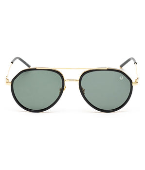 Belstaff Gold Stainless Steel Sunglasses