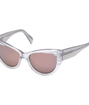 Just Cavalli Gray Plastic Sunglasses