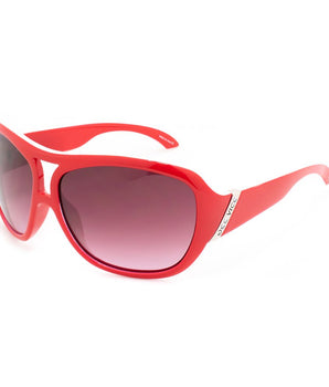 Jee Vice Red Acetate Sunglasses