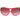 Jee Vice Red Acetate Sunglasses