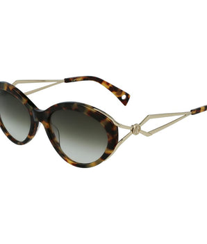 Lanvin Brown Acetate Sunglasses