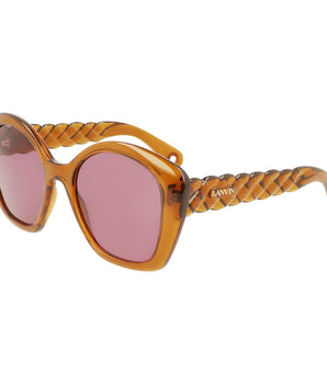 Lanvin Brown Bio Injected Sunglasses