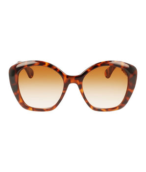 Lanvin Brown Bio Injected Sunglasses