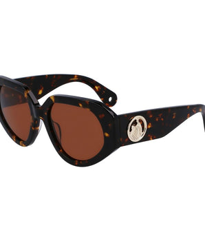 Lanvin Brown Acetate Sunglasses
