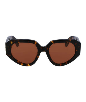 Lanvin Brown Acetate Sunglasses