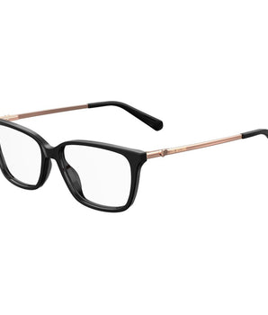 Love Moschino Black Acetate Glasses (Frames)