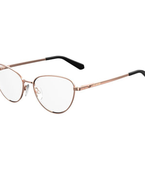 Love Moschino Gold Metal Glasses (Frames)
