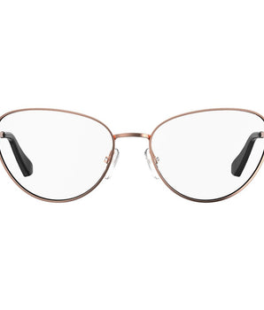 Love Moschino Gold Metal Glasses (Frames)