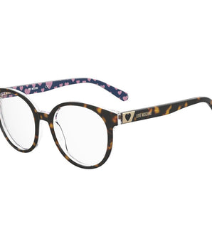 Love Moschino Bicolor Acetate Glasses (Frames)