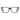 Love Moschino Black Acetate Frames