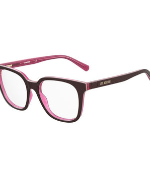 Love Moschino Burgundy Acetate Glasses (Frames)