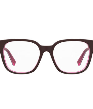 Love Moschino Burgundy Acetate Glasses (Frames)