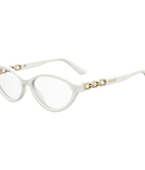 Moschino White Acetate Glasses (Frames)