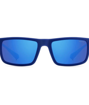 Polaroid White Rubber Sunglasses