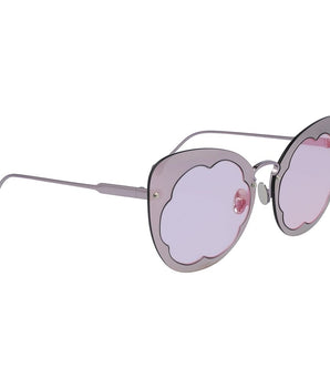 Salvatore Ferragamo Purple Metal Sunglasses