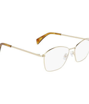 Lanvin Yellow Metal Frames