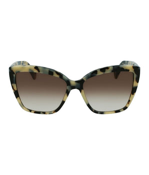 Lanvin Gray Acetate Sunglasses