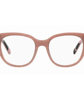 Love Moschino Orange Acetate Frames