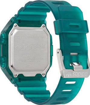 Adidas Green Resin Digital Watch
